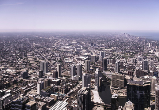 Chicago views from Willis Tower 3
