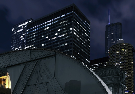Chicago Night Bridges