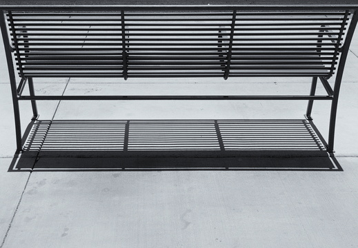 Tempe Arizona photography city scenes Noon Bench shadow