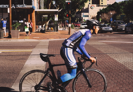 Tempe Arizona Tempe Mill Avenue Biker 2
