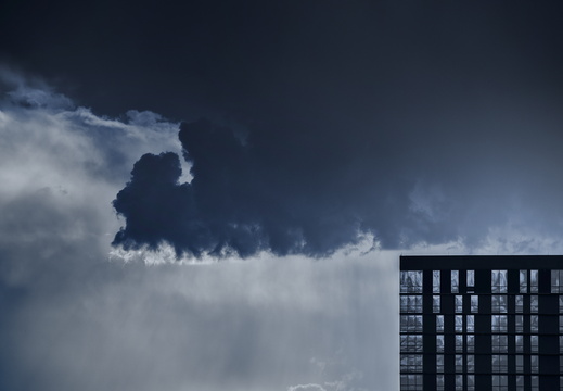 Tempe Arizona photography Clouds over Downtown Tempe