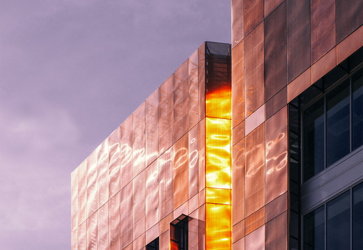Tempe Arizona photography Copper Building Panels Reflections 1