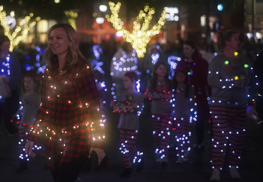 Tempe Arizona photography Fantasy of Lights Tempe Light Parade