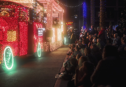 Tempe Arizona photography Fantasy of Lights Tempe Light Parade 2018 Train