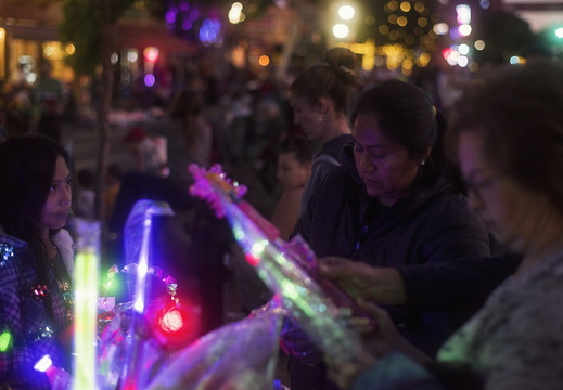 Tempe Arizona photography Fantasy of Lights Tempe Light Parade People