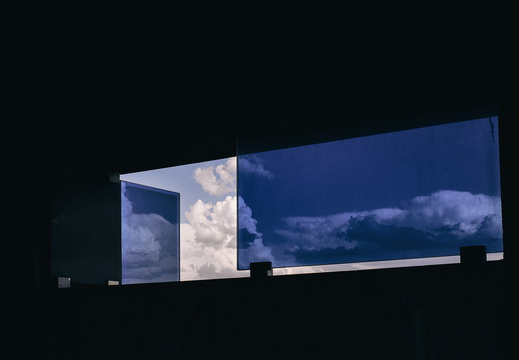 Tempe Arizona photography Parking Deck Level Blue