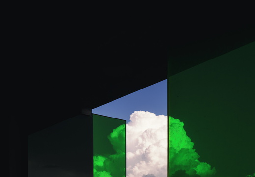 Tempe Arizona photography Parking Deck Level Green