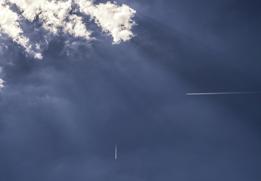 Tempe Arizona photography Sky Clouds Planes 90 degrees contrail vector