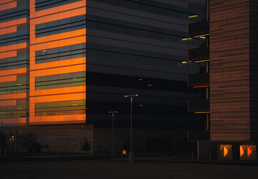 Tempe IDEA Campus Sunset Reflection a